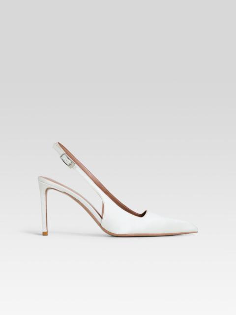 EVELYN SATIN SLINGBACK