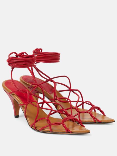 Arden 75 leather sandals