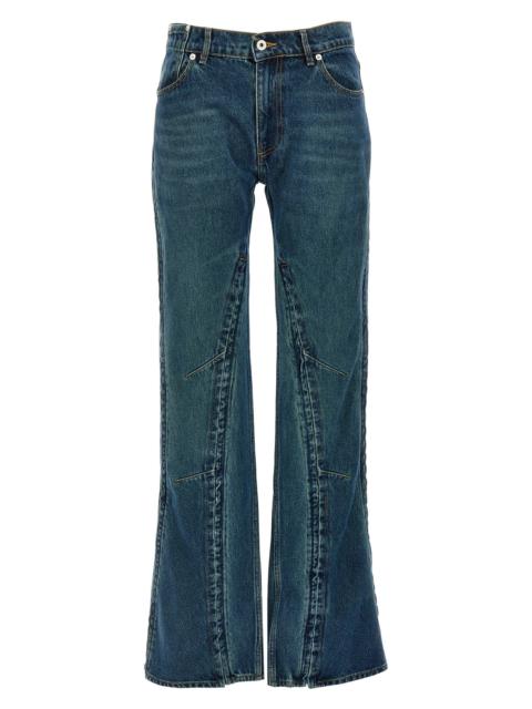 'Evergreen Hook and Eye' jeans