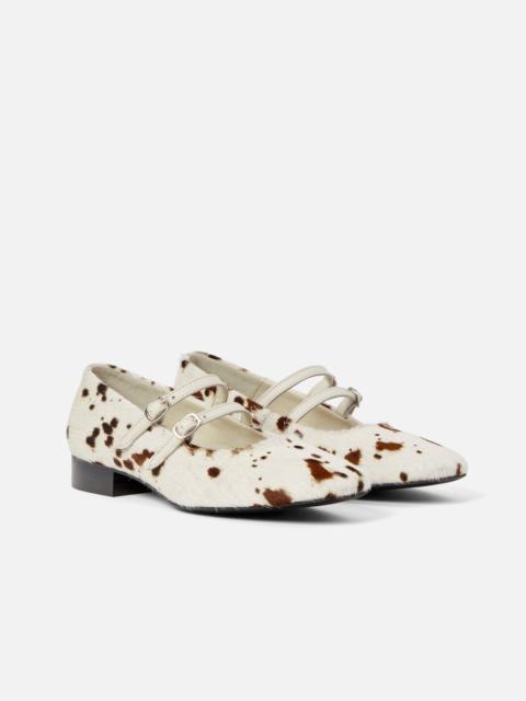 Ruby Brown Cow Mary Jane - Women's