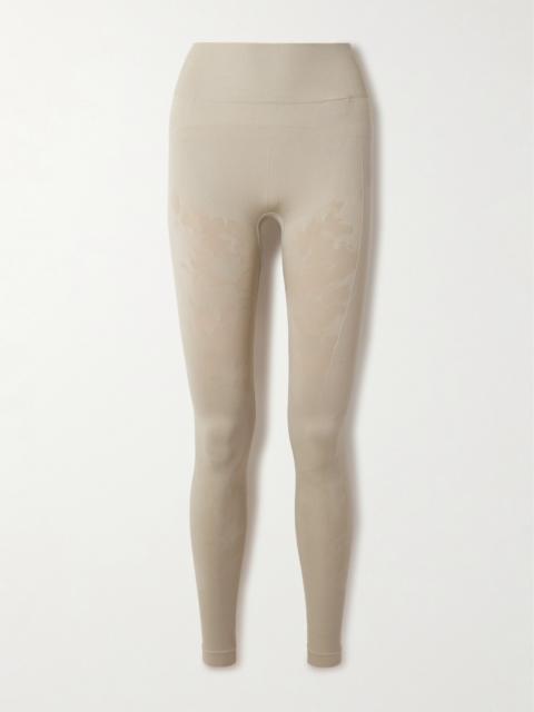 Truestrength Paneled Printed Stretch Leggings