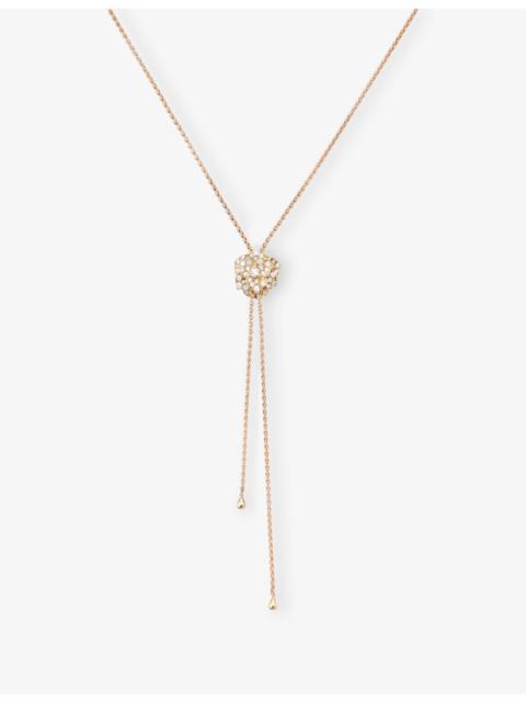 Piaget Rose Sky 18ct Rose-Gold And 0.72ct Diamond Pendant&nbsp;Drop Necklace