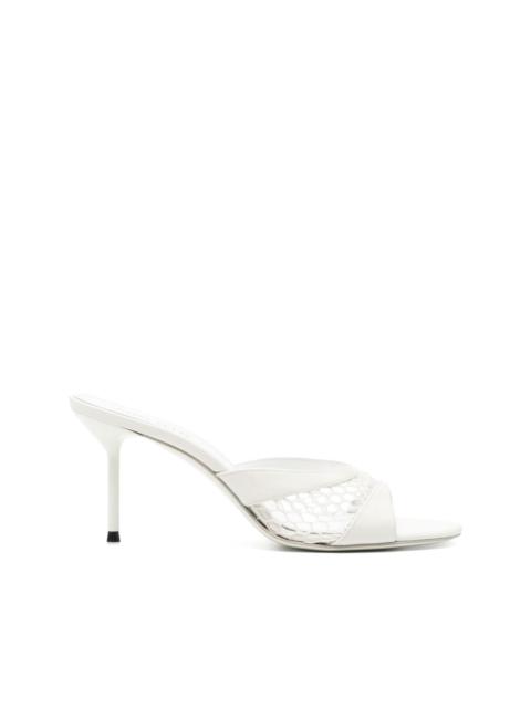 Lida mesh heeled sandals