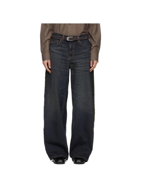 Blue Tuxedo Roomy Jeans