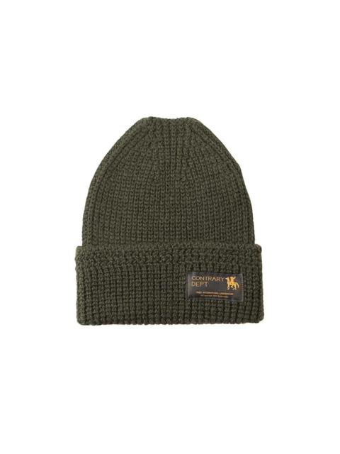 KNIT BEANIE OLIVE