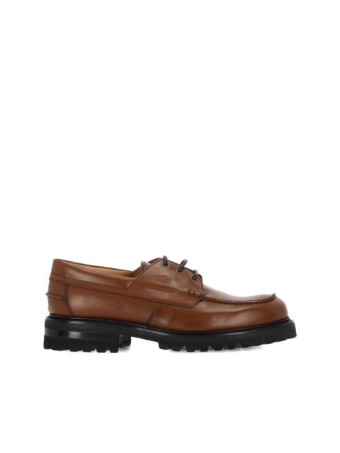 leather loafers