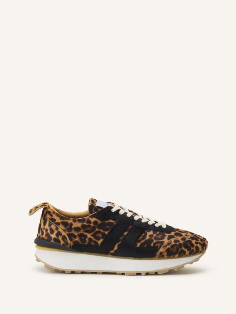 LEOPARD PRINT BUMPR SNEAKERS IN PONY