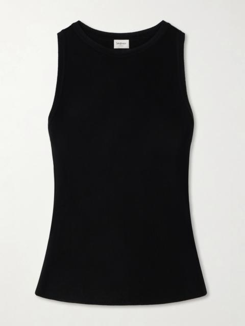 Ribbed-knit Tank