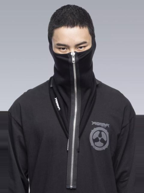 NG4-PS Modular Zippered Powerstretch® Neck Gaiter Black