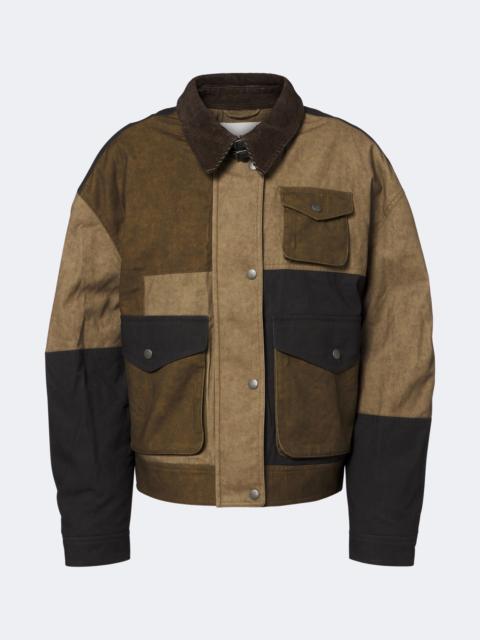 Risla patchwork cotton jacket