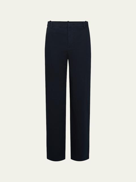 Mid-Rise Chino Pants