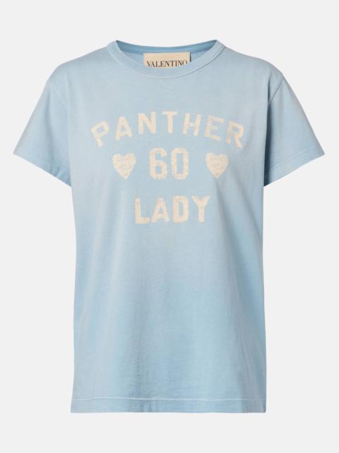 Printed cotton jersey T-shirt