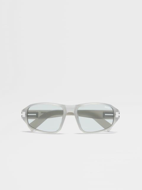LIGHT GREEN ACETATE SUNGLASSES