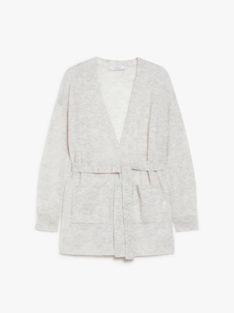 VISINO Mohair yarn cardigan