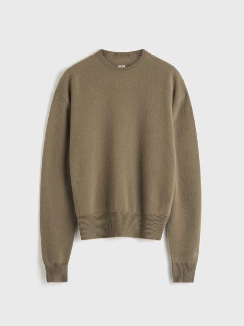 Classic cashmere crew knit hazel