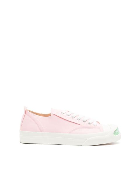 logo-print low-top sneakers