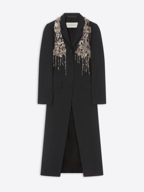 EMBELLISHED WOOL COAT