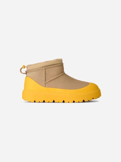® Men's Classic Ultra Mini Weather Hybrid Suede Classic Boots in Mustard Seed/Summer Wheat
