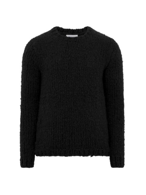 Lawrence Knit Sweater in Black Welfat Cashmere