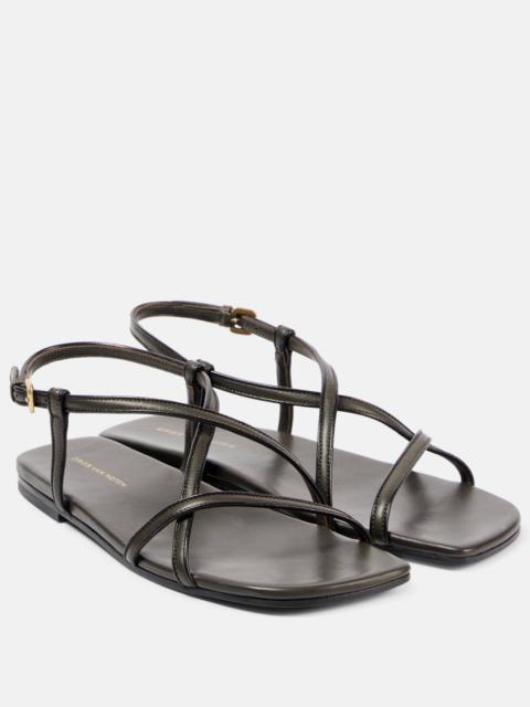Leather sandals