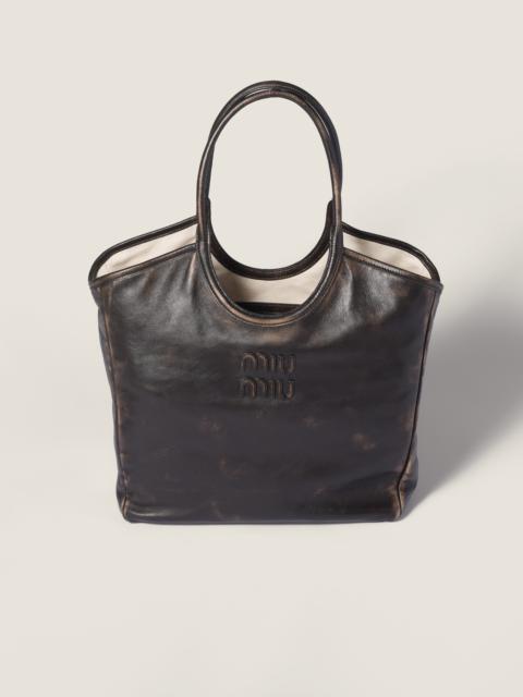 IVY leather tote bag