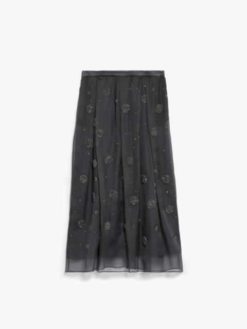 WILMA Organza circle skirt