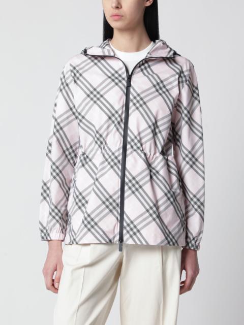 Whitstable light pink jacket with Check pattern