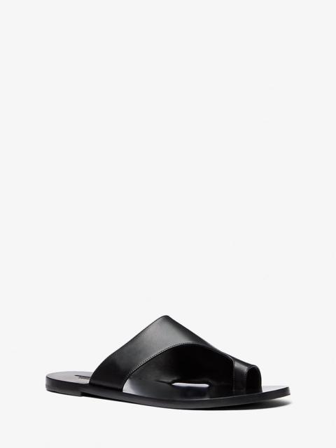 Nettuno Leather Thong Sandal