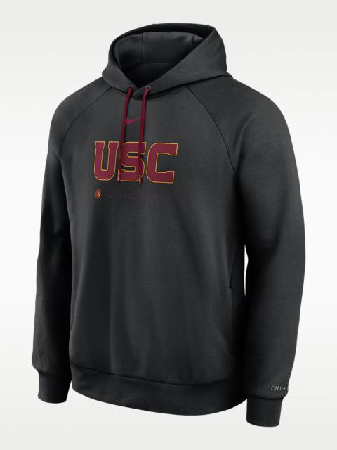 USC Courtside Basketball Practice Men's Nike Dri-FIT Pullover Hoodie