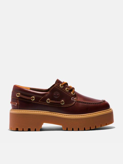 Women’s Stone Street Platform Boat Shoe