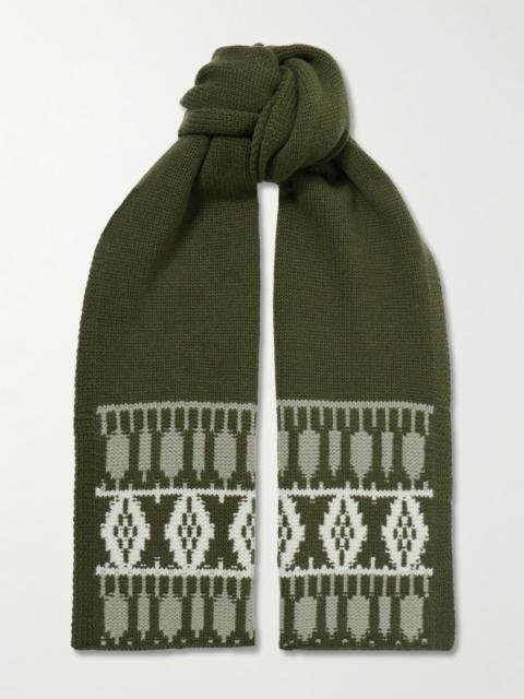 Austria Fair Isle Cashmere Scarf