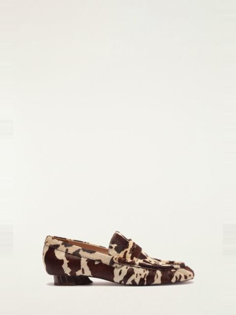 Animal Print Heeled Loeafer