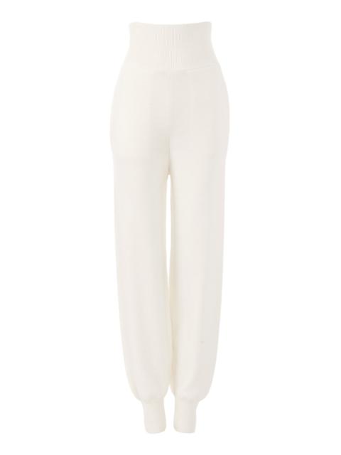 SWEATPANTS IN WOOL KNIT