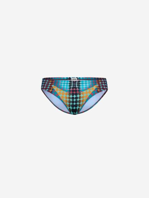 RE-EDITION - THE BLUE DOTS SWIM BRIEFS