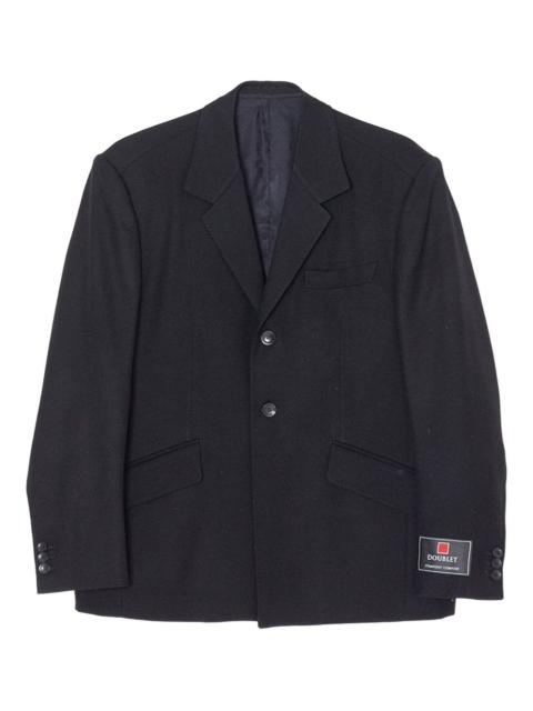 buttoned tailored jacket