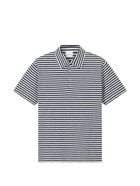 striped polo shirt