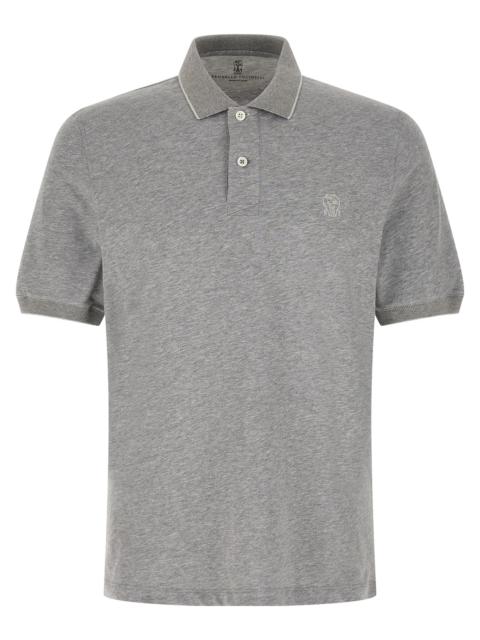 Stretch Jersey Shirt Polo Gray