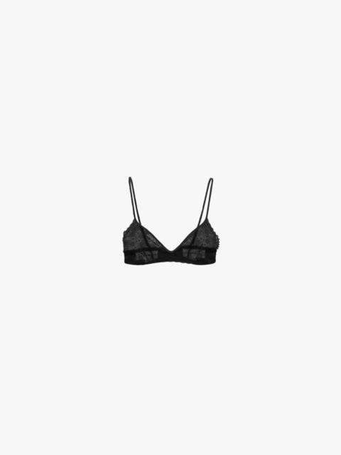 Lace Bra In Black