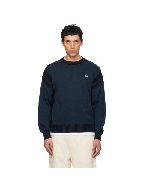 Navy Kenzo Paris 'Boke Flower 2.0' Sweater