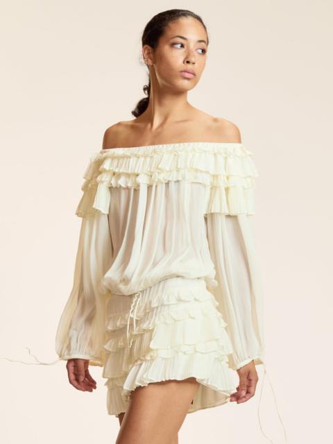 Bella Ruffle Mini Skort