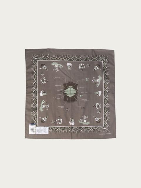 Color Bandanna (ZEPHER Vest Life) - Grey