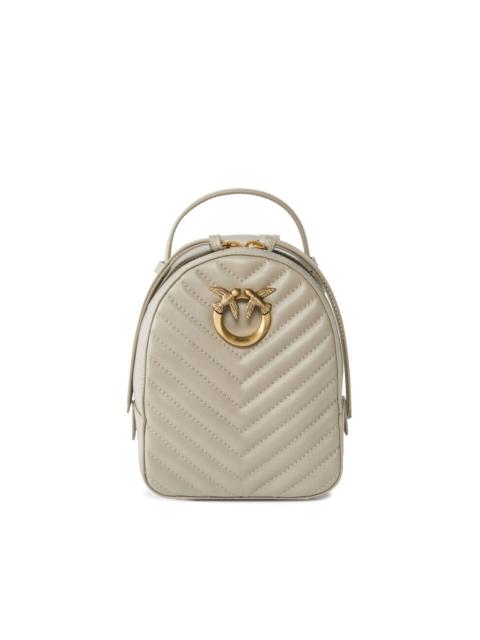 Love Click matelassé backpack