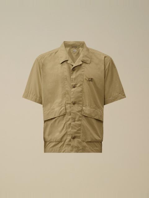 Popeline Boxy Short Sleeve Shirt