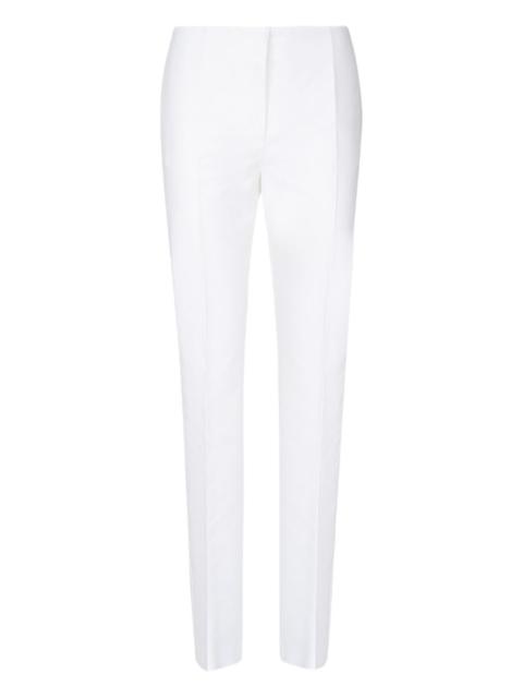 side-pocket zip-bottom trousers
