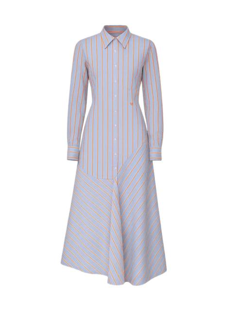 PANELLED SHIRT DRESS