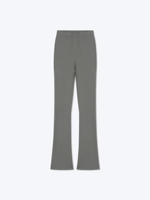ALEA - Ribbed pants - Asphalt