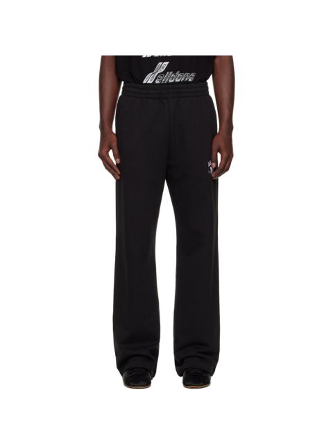 Black Collegiate Sweatpants