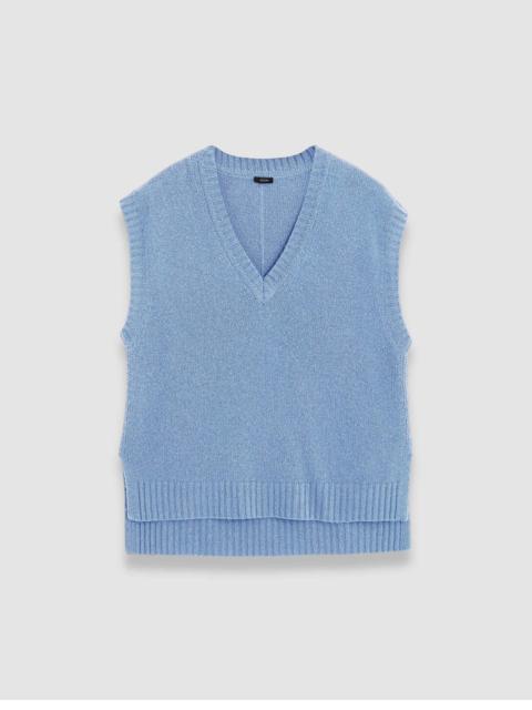 Open Cashmere Vest