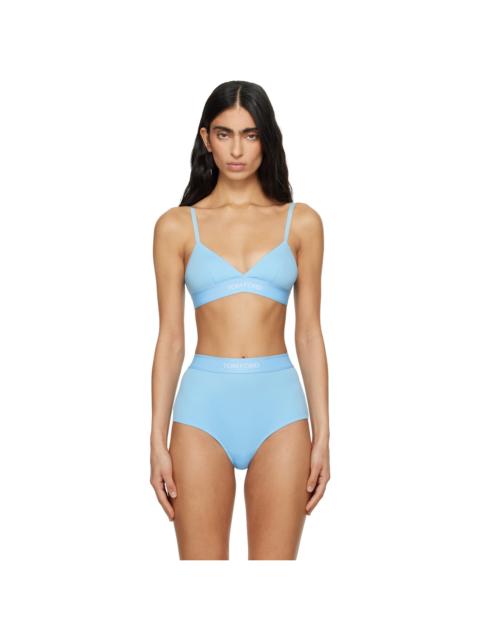 Blue Signature Bra