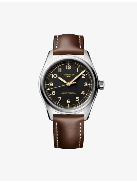 Spirit Pilot 39mm Stainless Steel Automatic Watch